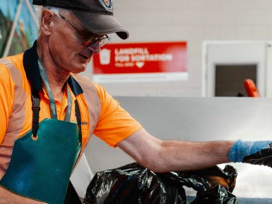 Rifling through rubbish nets international awards for Christchurch Airport