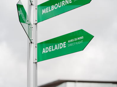 Christchurch Airport welcomes Air NZ’s new direct service to Adelaide.