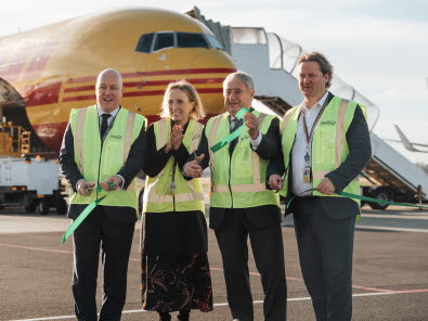 Prime Minister opens Christchurch Airport's new $40 million freight apron