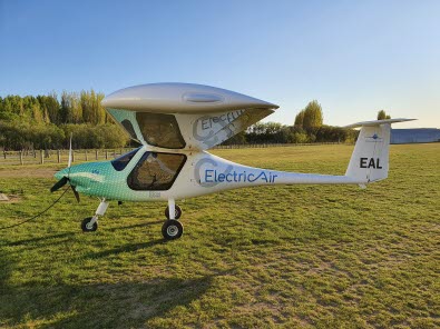 New Zealand’s first electric aircraft launched at Christchurch Airport