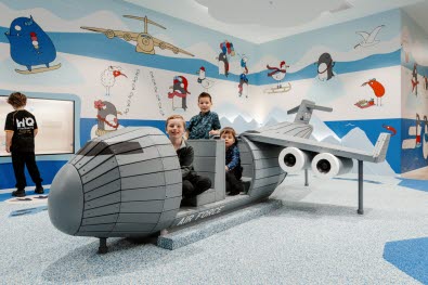 Christchurch Airport completes terminal transformation by opening a new family play space.