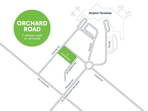 Orchard Road car park map
