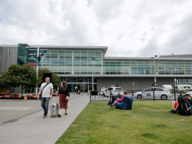 Christchurch Airport Relocates public transport pick-up points