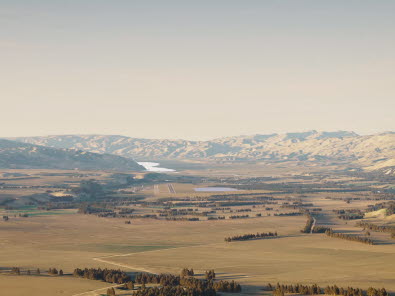 Preferred runway alignment released for proposed Central Otago Airport